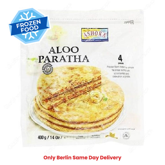 Frozen Ashoka Aloo Paratha (4 pieces) 400gm - Only Berlin Same Day Delivery - Spice Village