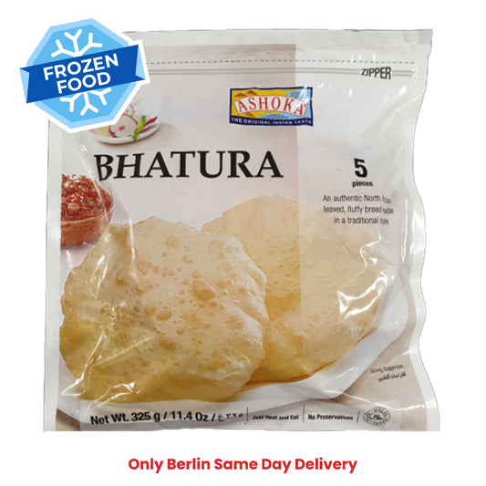 Frozen Ashoka Bhatura (5 pieces) 325gm - Only Berlin Same Day Delivery - Spice Village