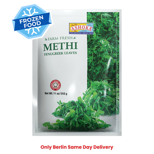 Frozen Ashoka Methi Leaves 310gm - Only Berlin Same Day Delivery - Spice Village
