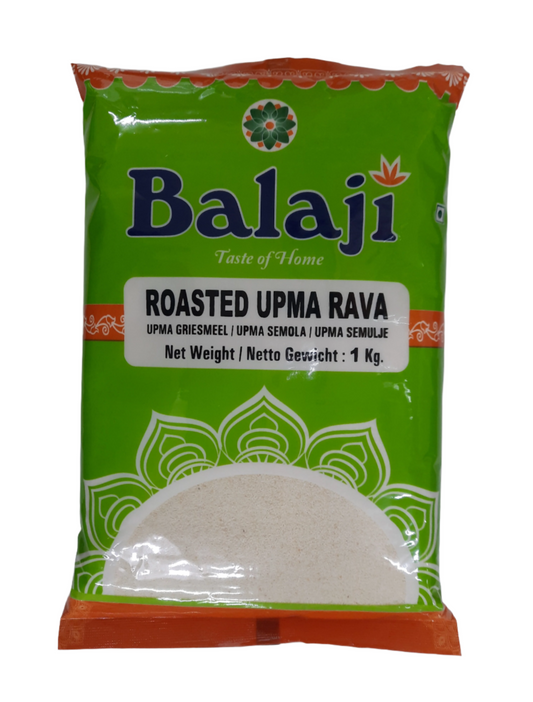 Balaji Roasted Upma Rava 1kg - Spice Village