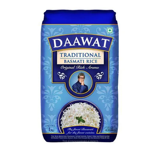 Daawat Basmati Rice 1kg - Spice Village