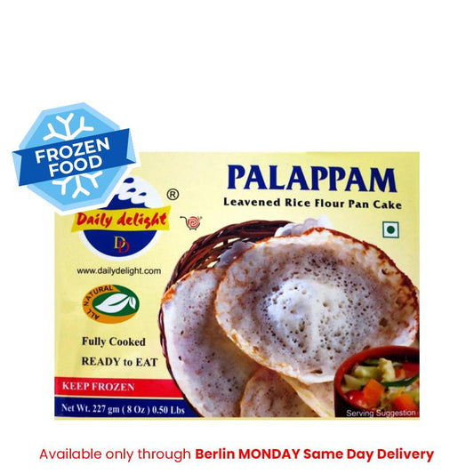 Frozen Daily Delight Palappam 227gm - Only Berlin Same Day Delivery - Spice Village