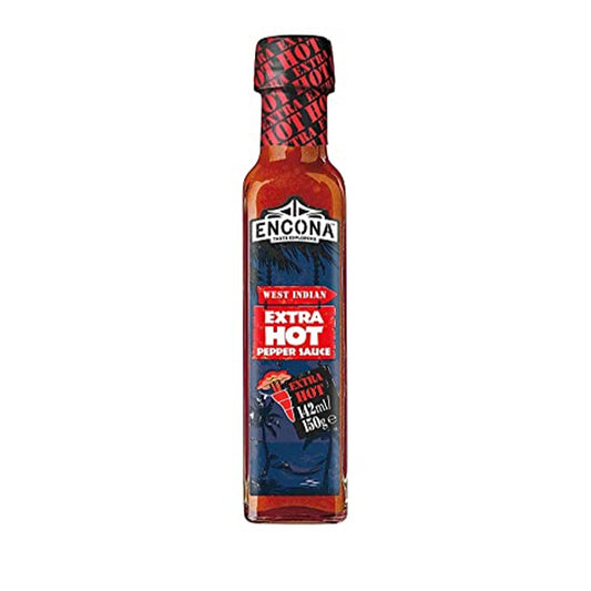 Encona Extra Spicy Chilliy Sauce 142ml - Spice Village