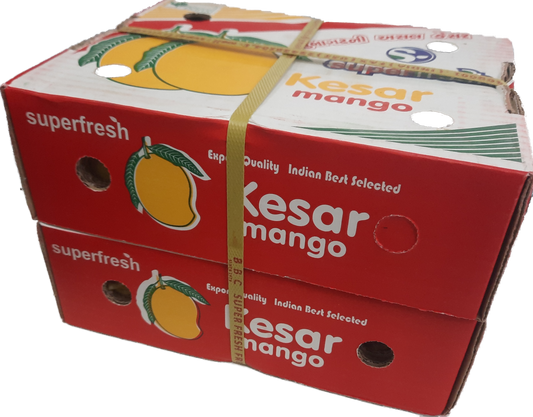 Fresh Kesar Mangoes 3kgs (12 pcs) - No refund or guarantee - Spice Village