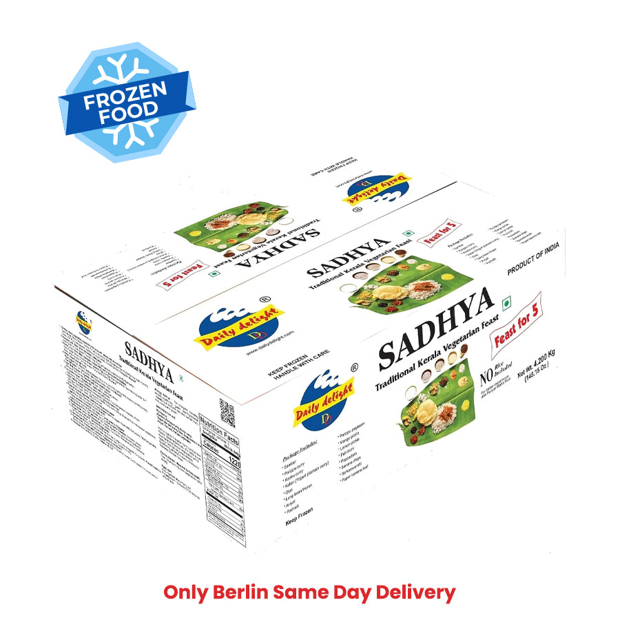 Frozen Daily Delight - Sadhya Kit (Feast for 5) 5.5kg - Only Berlin Same Day Delivery