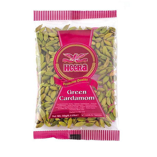 Heera Cardamom Green 50gm - Spice Village