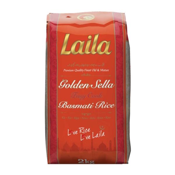 Laila Sella Basmati Rice 2kg