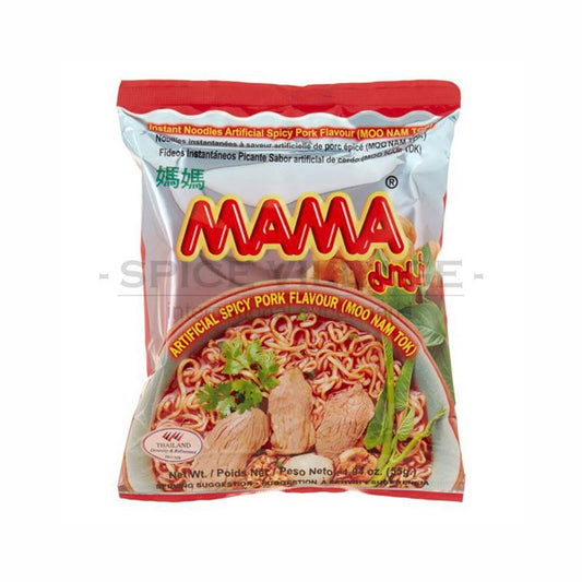 Mama Tom Yum Pork Instant Noodles 60gm - Spice Village
