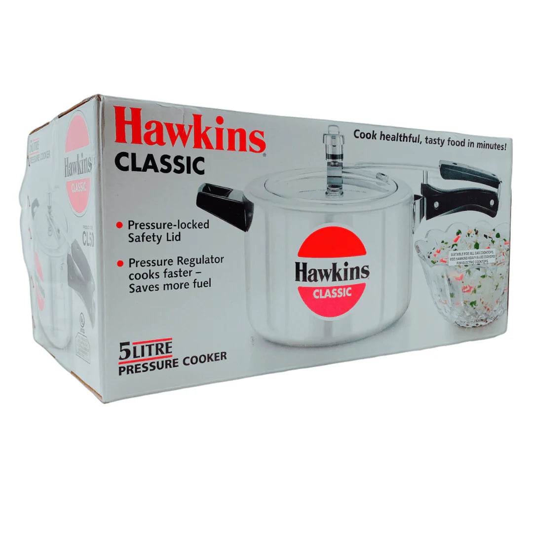 Hawkins Classic Pressure Cooker 5L-NO REFUND and NO GUARANTEE!