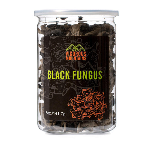 Mountains Black Fungus (Black/White) Mushrooms 100gm - Spice Village