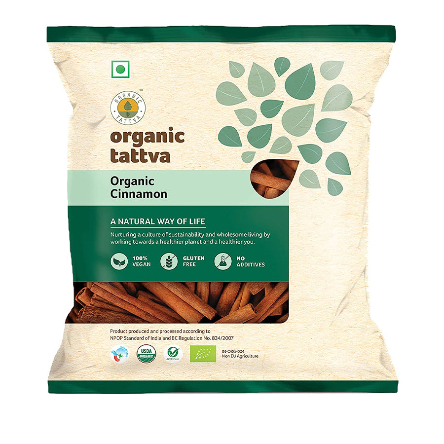 Organic Tattva Cinnamon Whole 50gm