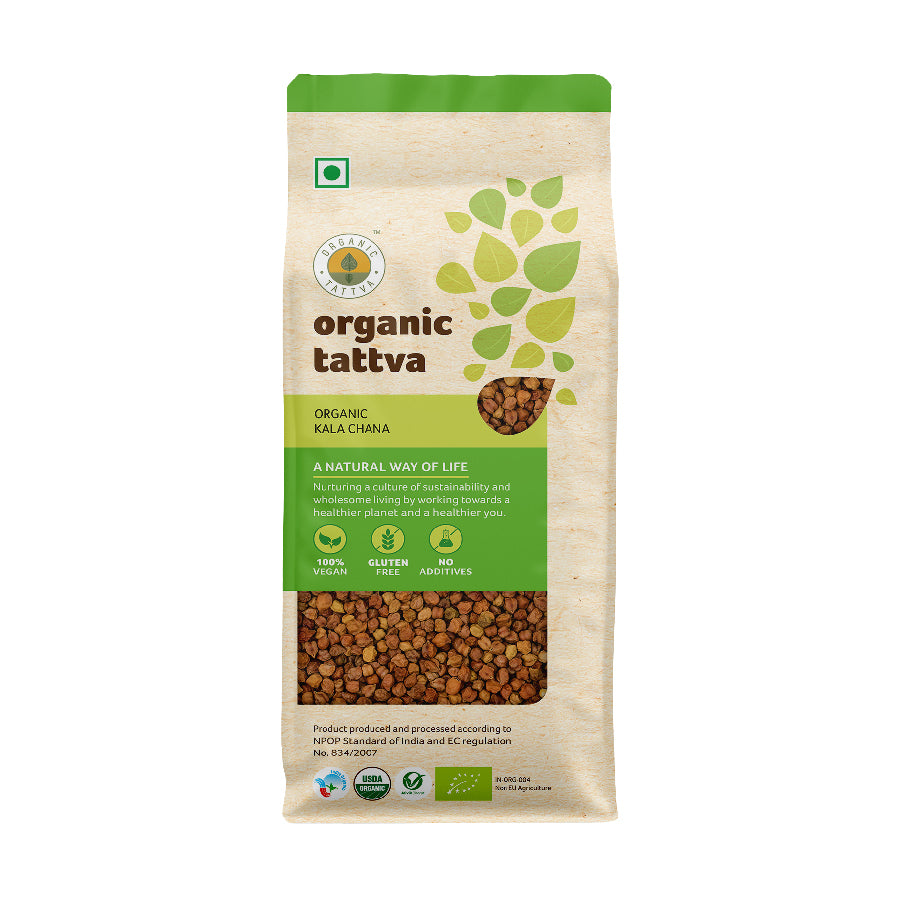 Organic Tattva Kala Chana 500gm