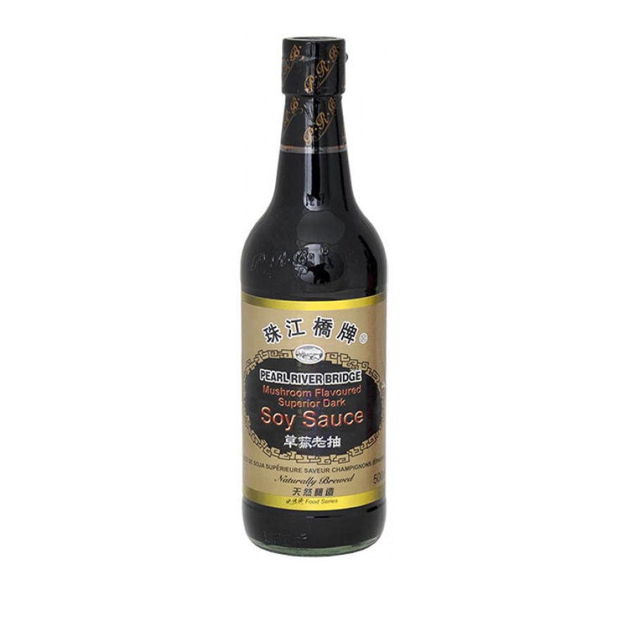 PRB Dark Mushroom Soy Sauce 500ml - Spice Village