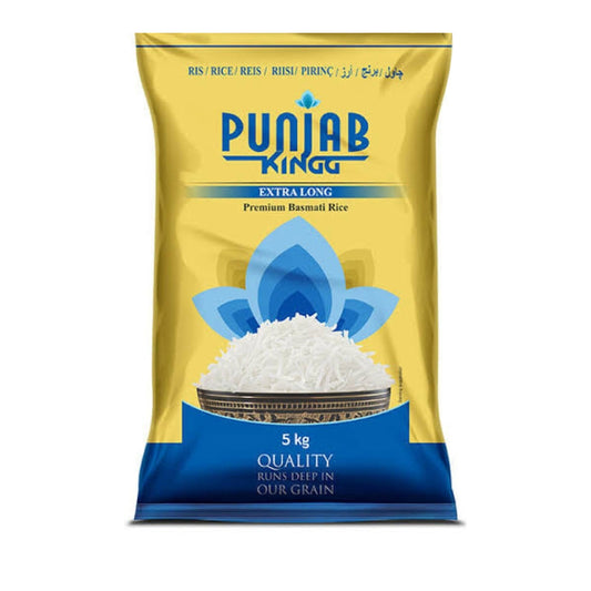 Punjab King Premium Basmati Rice 5kg - Spice Village