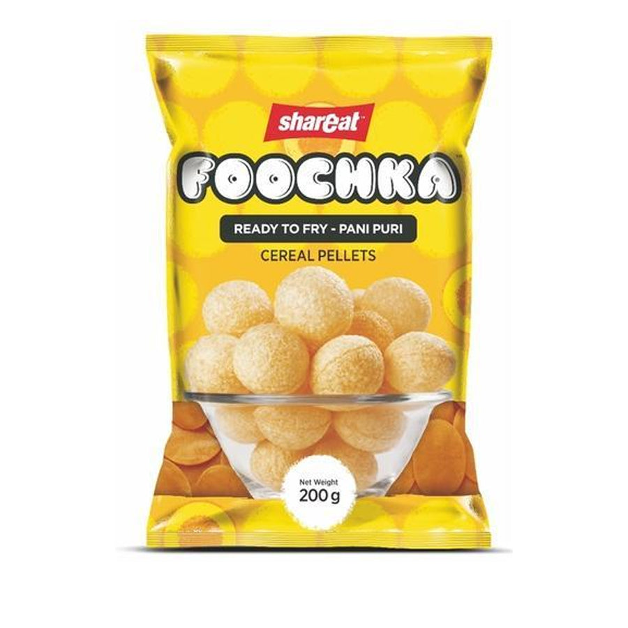 SharEat PANI PURI - Foochka Ready to Eat Poori 500gm