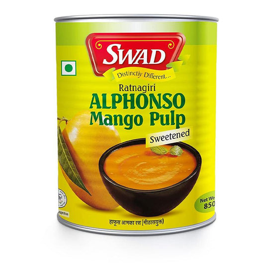 Swad Alphonso Mango Pulp 850gm - Spice Village