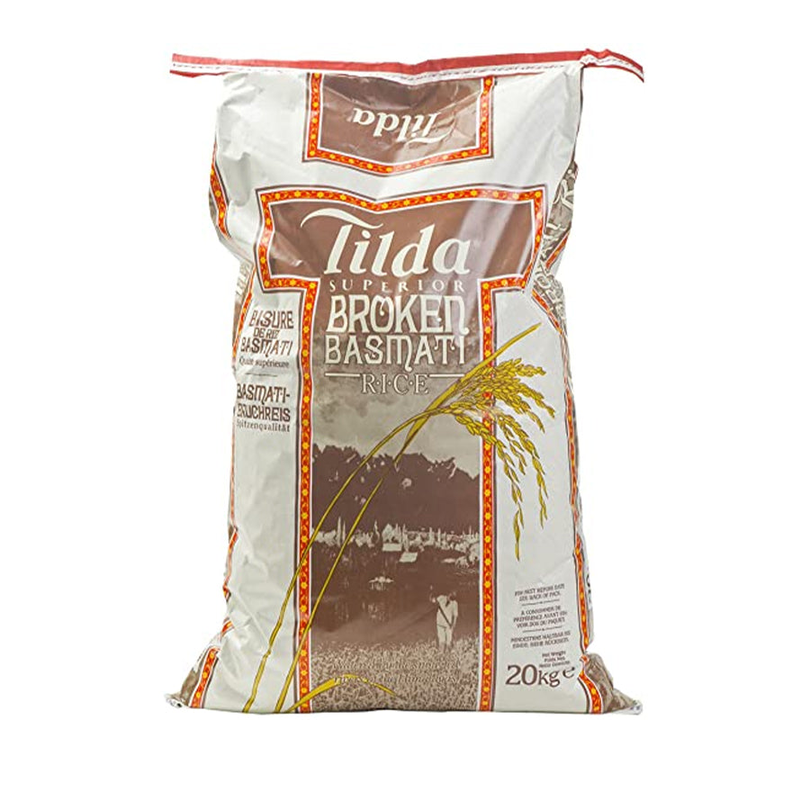 Tilda Broken Basmati Rice 20kg - Spice Village