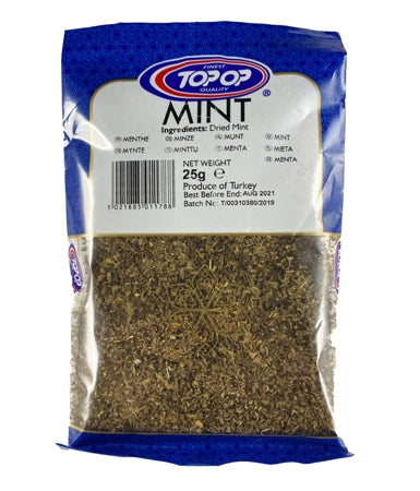 Top Op Dry Mint Leaves 25gm - Spice Village