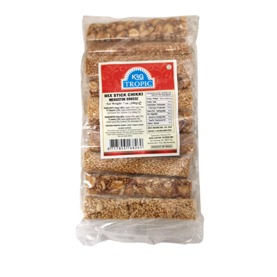 Tropic Gajak Mix Stick Chikki 200gm
