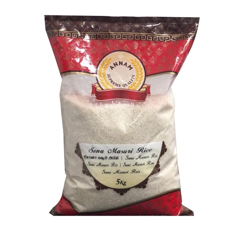 Sona Masoori rice for South Indian cooking