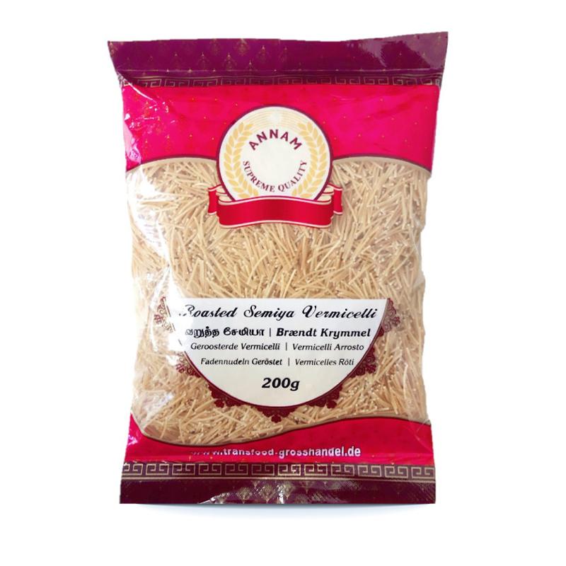 Roasted vermicelli for payasam and Indian desserts