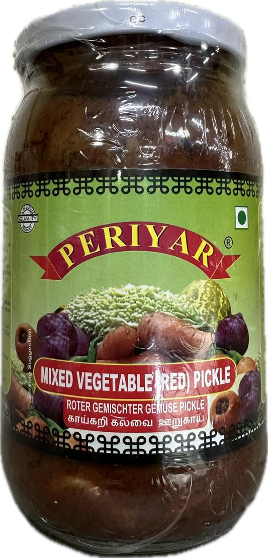 Periyar Mixed Vegetable (Red) Pickle 400gm
