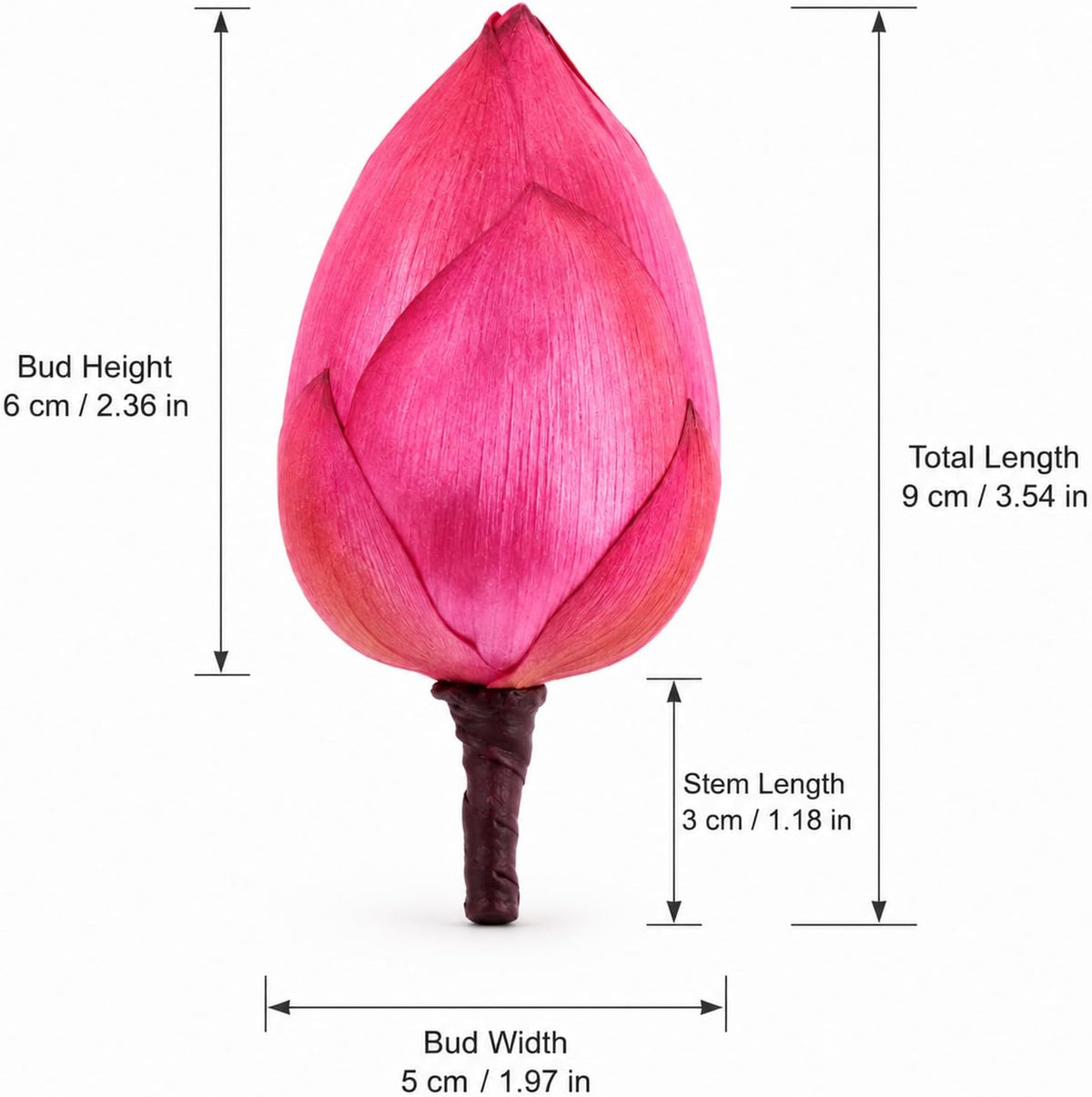 Artificial Lotus Buds  For Pooja And Home Decore 1Pcs