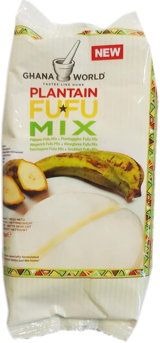 Ghana World Plantain Flour Fufu 680gm