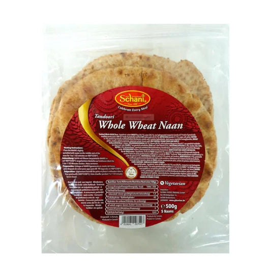 Schani Tandoori Whole Wheat Naan 500gm