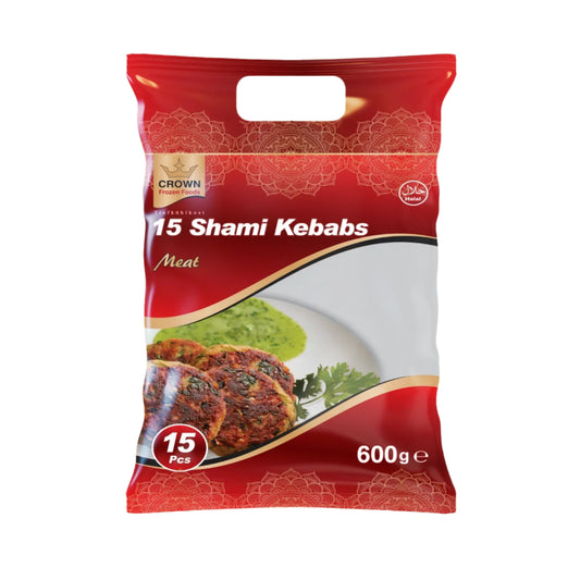 Frozen Crown Shami Meat Kebab(15 pcs) 600gm - Only Berlin Same Day Delivery