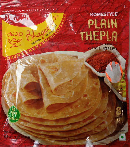 Frozen Deep Thepla Bhagwati Homestyle 256gm - Only Berlin Same Day Delivery