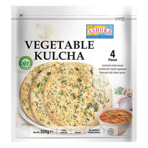 Frozen Ashoka Vegetable Kulcha (4 Pcs)320gm - Only Berlin Same Day Delivery