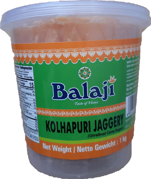 Balaji Kolhapuri Jaggery Jar 1kg