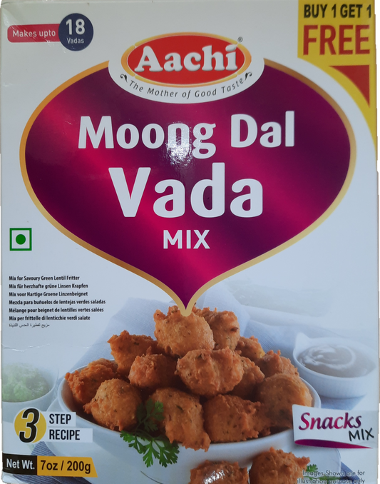 Aachi Moong Dal Vada Mix (Buy 1 Get 1 Offer) 200gm