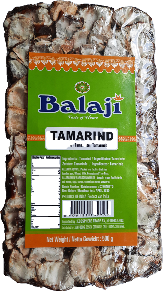Balaji Indian Tamarind (Seedless) 500gm
