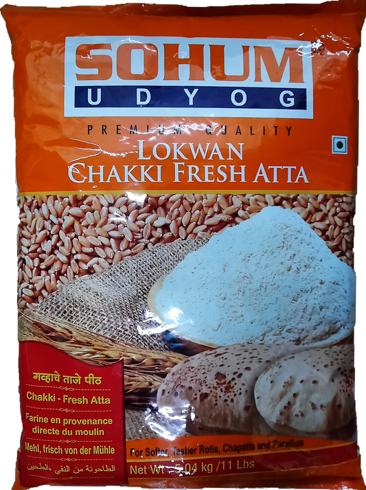 Sohum Wheat Flour (Lokwan Atta) 5kg