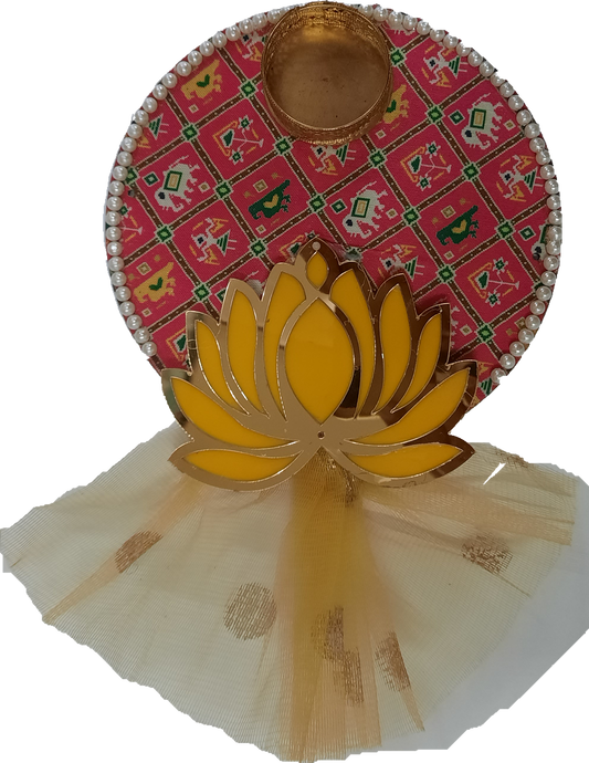 Loutes Decor Tea Light  Raound
