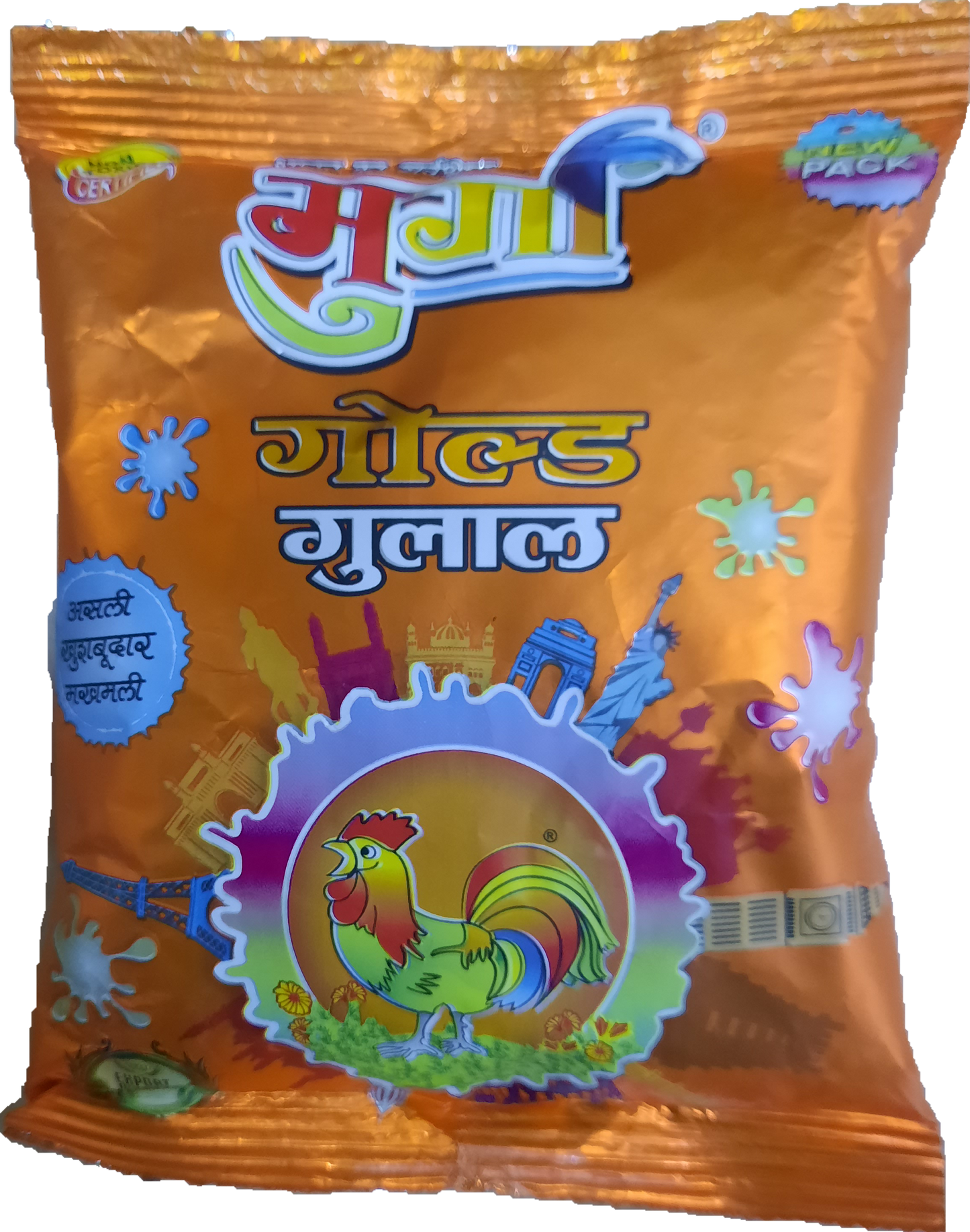 Murga chap Holi Gulal Orange 80gm