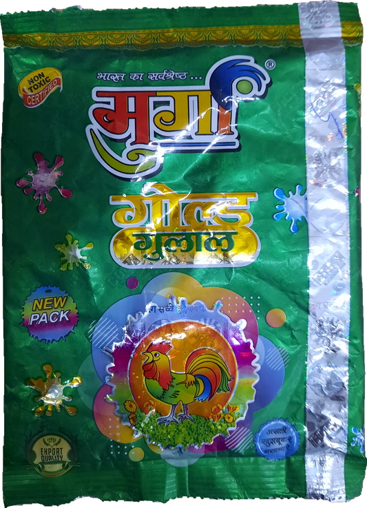 Murga chap Holi Gulal Green 80gm