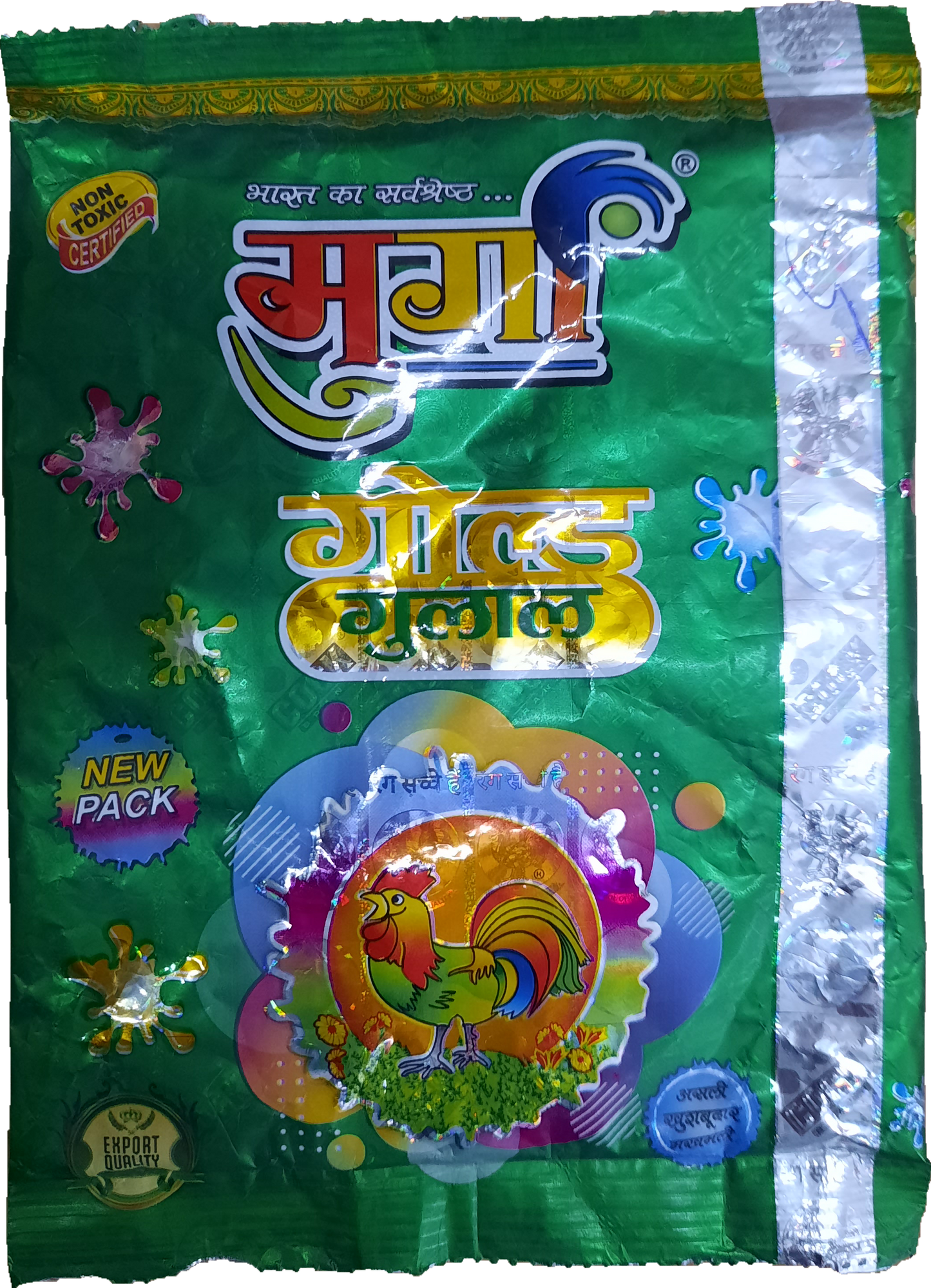 Murga chap Holi Gulal Green 80gm