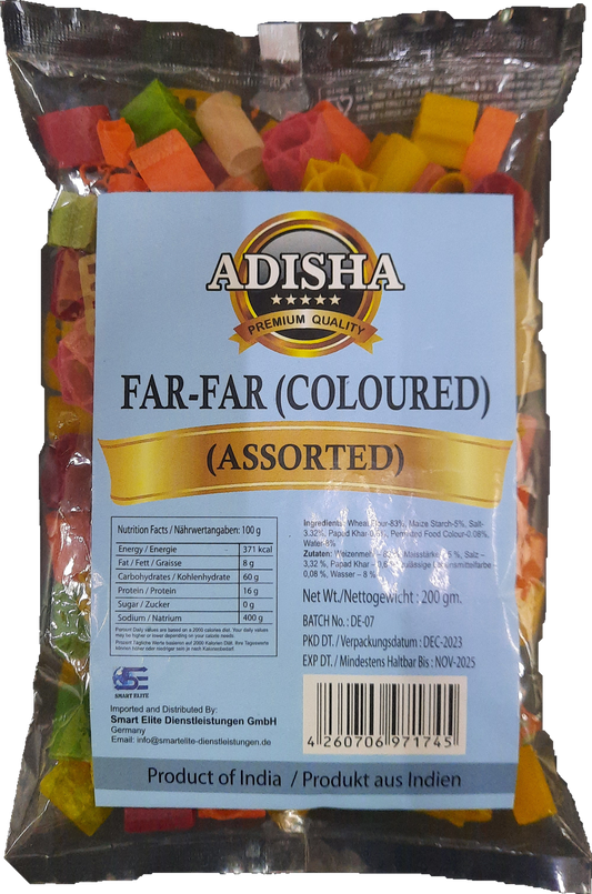 Adisha Farfar Assorted (Coloured) 200gm