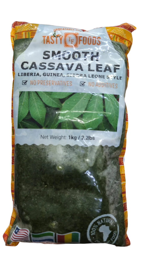 Frozen Tasty Foods Cassava Leaves 1kg - Only Berlin Same Day Delivery