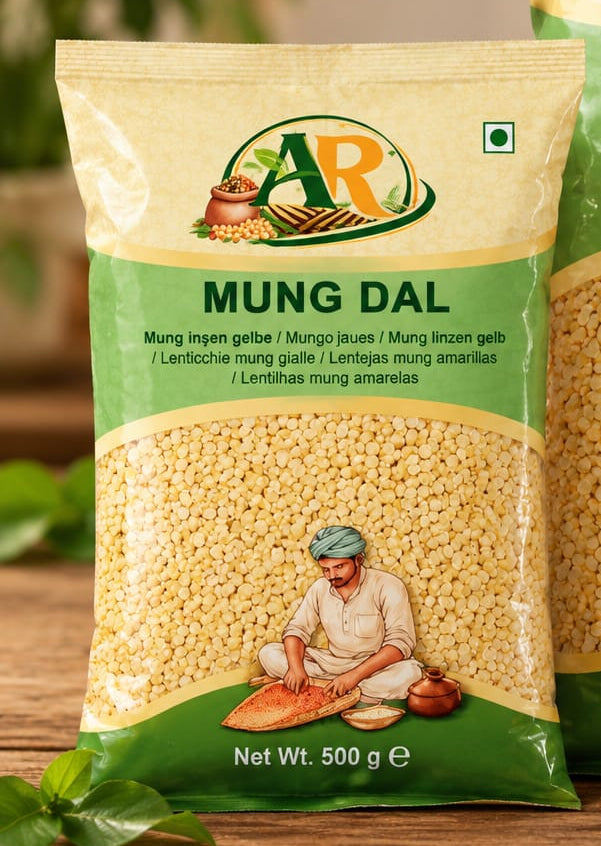 Buy TRS Moong(Mung) Dal Yellow 500gm Online | Spice Village