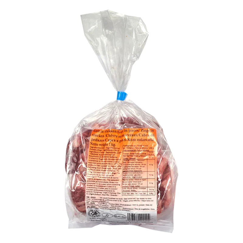 Frozen EFP Goat Meat Pieces 1kg - Spice Village