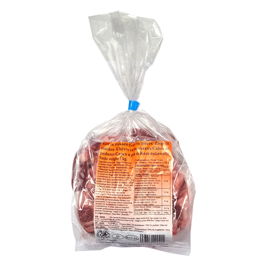 Frozen EFP Goat Meat Pieces 1kg - Only Berlin Same Day Delivery