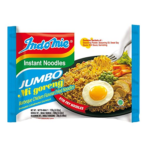 Indomie Mi Goreng Instant Noodlesoup Jumbo 128gm