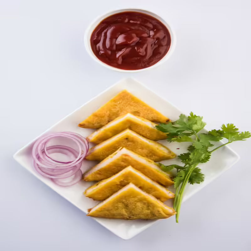 Mishti Fresh Bread Pakora  2Pcs