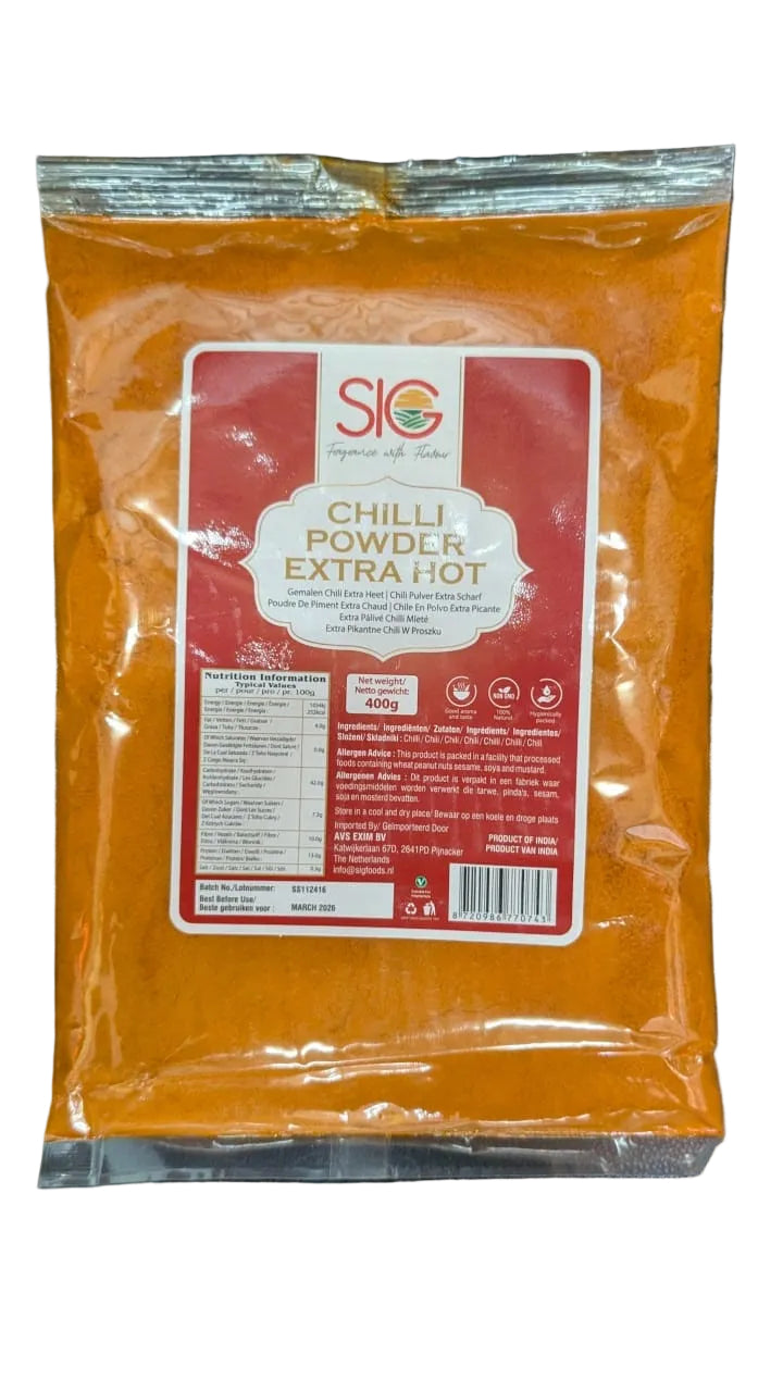 SIG Chilli Powder Extra Hot 400gm
