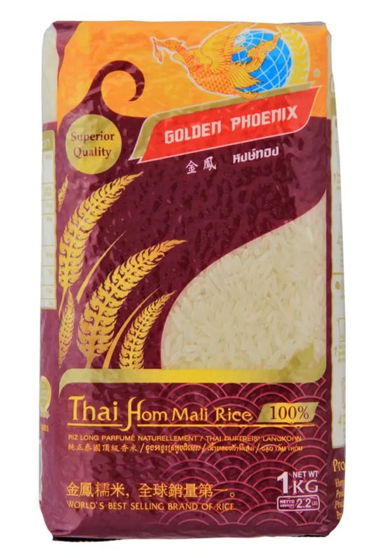 Golden Phoenix Thai Hom Mali Rice 1kg