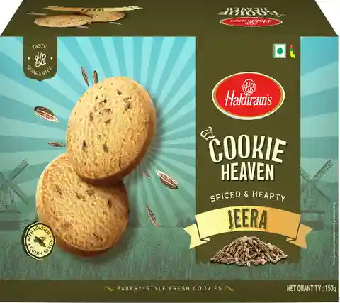 Haldiram's Jeera Namkeen Biscuits 300gm - Spice Village